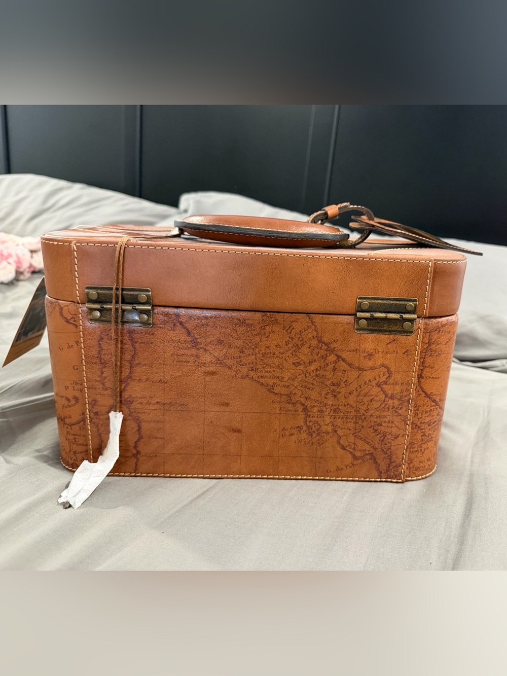 Patricia Nash Tan Brown Travel Jewelry Case - Picture 5 of 5